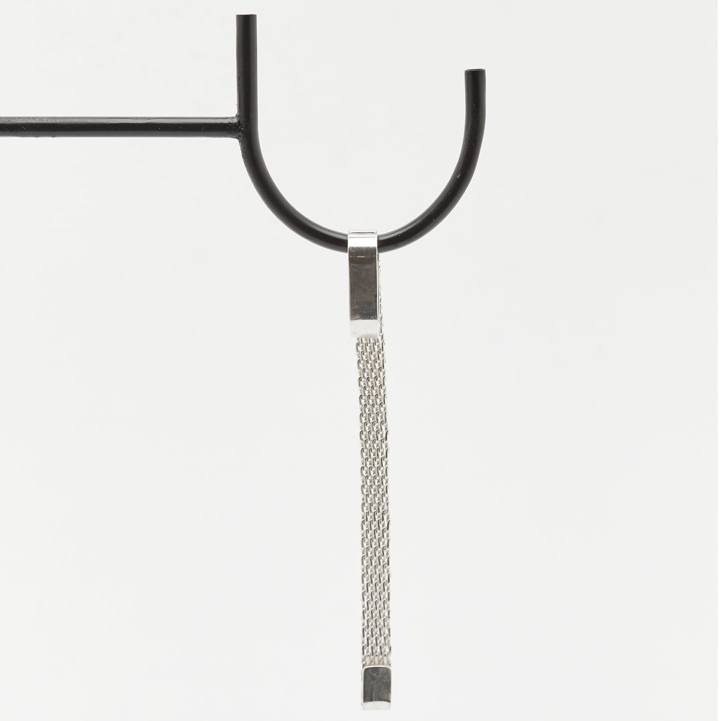 Woven and polished sterling silver ear cuff – No Justification statement jewellery by AROE