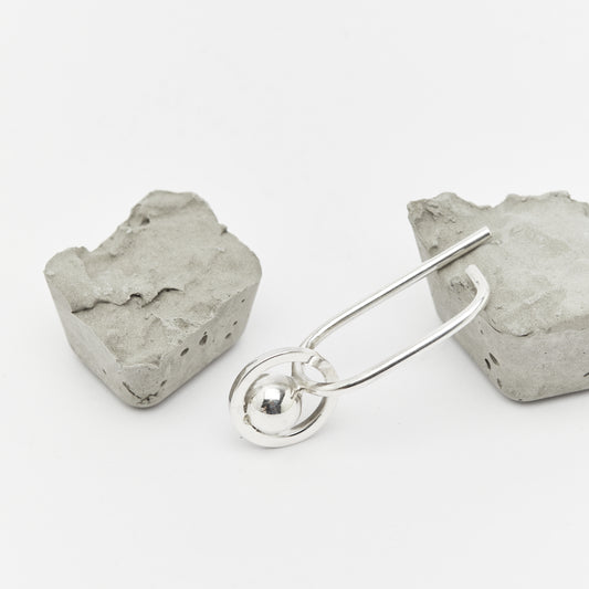 remember it silver ear cuff  - Unique handcrafted silver ear cuff – statement jewellery by AROE.